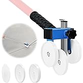 LookFox Backer Rod Insertion Tool, Depth - Adjustable with Auxiliary Wheels | with 4 Interchangeable Wheels, for Concrete Joint Sealing, Road Construction and Construction Projects