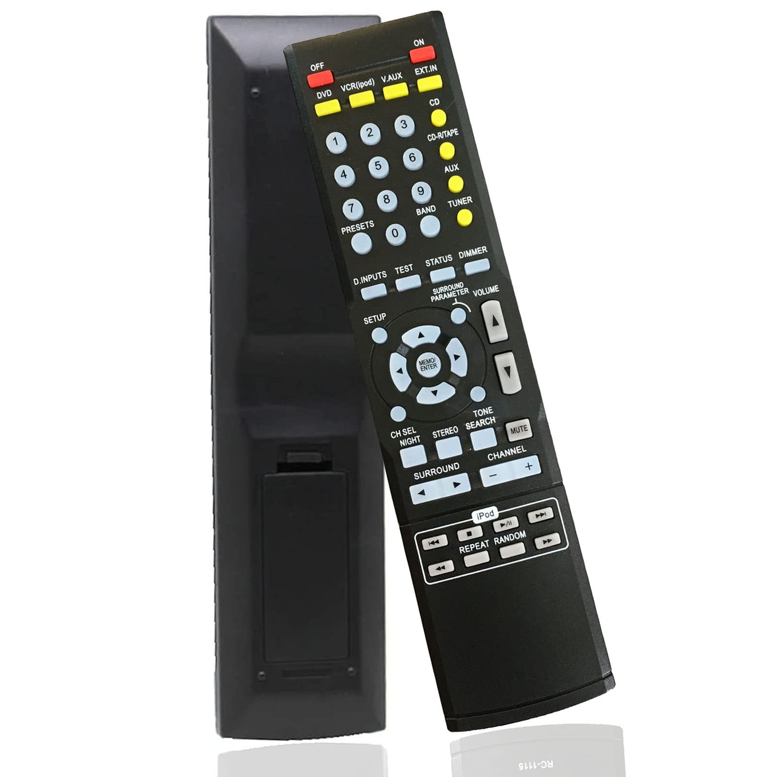Photo 1 of Universal Replacement Remote Control Compatible for Denon AV Receiver AVR-3801 AVR-3802 AVR-3803 AVR-3804 AVR-3805 AVR-3806 AVR-3807