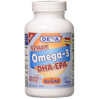 Deva Nutrition Deva Vegan DHA-EPA Delayed Release 90 Count