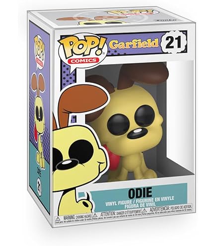 ガーフィールド ＆ オーディ　フィギュア　2体セット　FUNKO　POP Amazon.com: Funko POP! Comics: Garfield– Garfield with Pooky