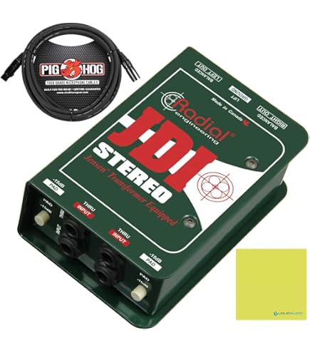 Amazon.com: Radial PZDI 1-channel Passive Piezo-Optimized Direct