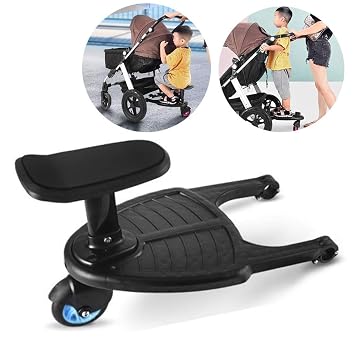Aoopoo Buggy Board Buggyboard Mit Sitz Kinderwagen Board Sitz