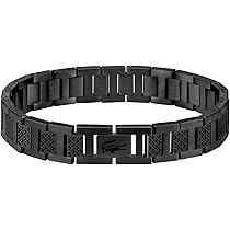 Lacoste☆ブレスレット METROPOLE Amazon.com: Lacoste Metropole Link Bracelet for Men