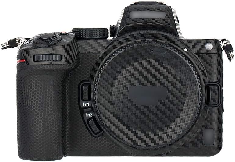 KIWIFOTOS Camera Body Skin Guard Protector Anti-Scratch Cutting Sticker for Nikon Z5 Camera Non-slip Carbon Fiber Pattern Cover Film - Image 4