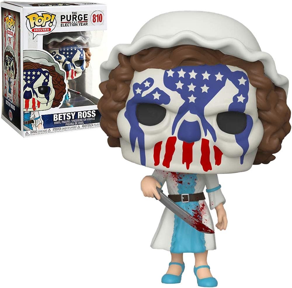 Funko 43457 POP Vinyl Movies: The Purge-Betsy Ross (Election Year) Btsy (Ectn Yr) Collectible Figure, Multicolour - Image 4