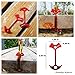 TRIWONDER Guyline Cord Adjuster Rope Tensioner Tent Guy Line Paracord Tightener Loop Alien Aluminum Alloy for Camping Hiking (Various - 28 Pack)
