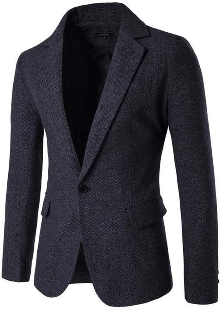 Palarn Hooded Pullover Fashion Men's Casual Solid Long Sleeve Turn-Down Collar Jacket Coat