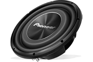 PIONEER A-Series TS-A3000LS4 12” Subwoofer – 1500W Max, Shallow-Mount Design, Deep Bass in Tight Spaces, Compact, Slim, Truck/Car Subwoofer