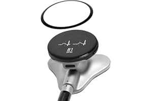 AQKILO Screen Protector Compatible with EKO CORE 500 Electronic Stethoscope, Full-Cover Anti-Scratch, HD Clear, Resistant to Bubbles and Edge Lifting, 2 Pack