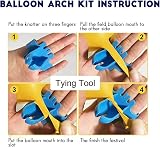 FlixCart Blue Balloons Arch Kit 101 Pcs Navy Gold DIY Garland Kit view 6