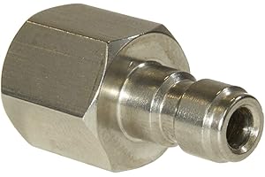 HatsanUSA TactAir PCP Fill Probe Male Foster Adapter Silver