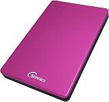 Sonnics 500GB Pink External Portable Hard Drive Type C USB 3.1 PC Mac TV Xbox