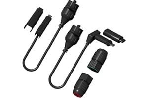 Klutchtech Starlink Cable, Starlink Ethernet Adapter SPX Plug to RJ45 Coupler Adapters Female Connectors Designed for Starlink Gen 2 Dishy and Router Starlink Accessories (Pair for Dish and Router)