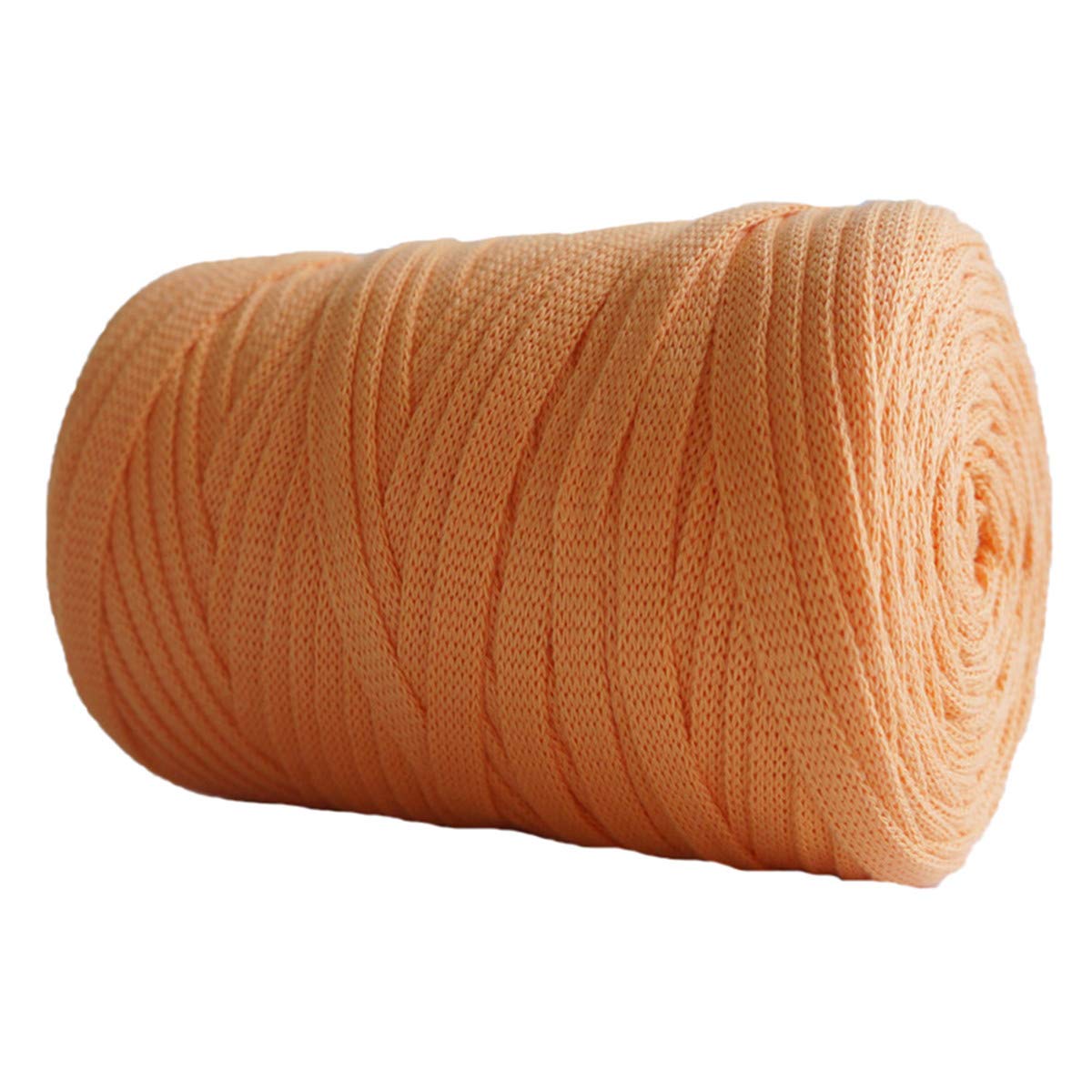 1PCS 250g 8.1oz Soild Color Fancy Yarns DIY Knitting Crochet Yarn Pet Cave Basket Crochet Bag Fabric Yarn Bag Handbag Carpet Cushion Cotton Cloth T-Shirt Yarn