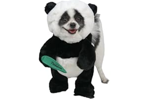 Pandaloon Dog Halloween Costume - As Seen on Shark Tank - Patented - Funny Costume with Arms for Small and Medium Dogs and Cats (Panda, Size 1(13-14 in Height at TOP of Head,Girth<16 in))