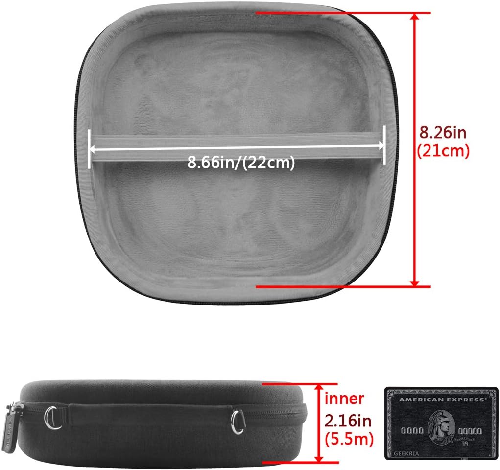 Geekria Shield Gaming Headset Case for Lay Flat Over-Ear Headphones - Image 4