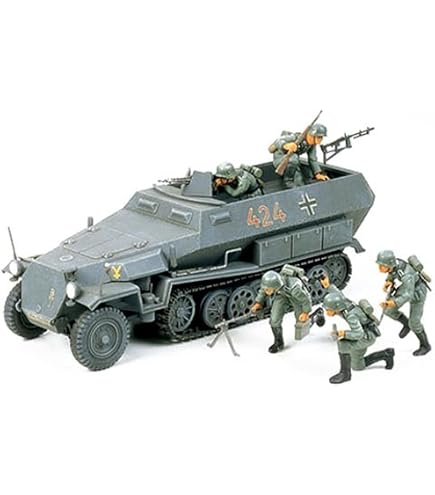 Amazon.com: Tamiya 1/35 Scale German 8 Ton Semi Track 20mm