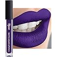 Mynena Purple Lip Stain Long-Lasting Waterproof Lightweight Comfortable Non-Drying | High Pigment Intense Matte Color | All Day Wear Smudge-Proof Kiss-Proof Transfer-Resistant Vegan | Violet