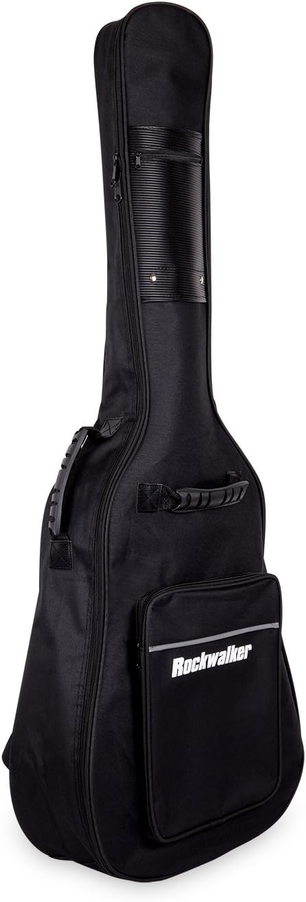 Rockwalker RWB5DBK Padde Dreadnought Guitar Gig Bag-Basic Series in Black