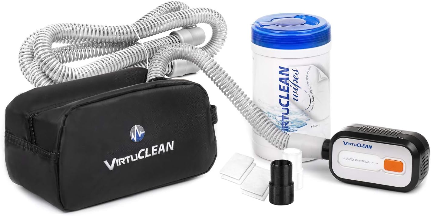 VirtuCLEAN Premium CPAP Cleaner and Sanitizer, Kills 99.99 of Bacteria