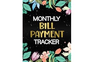 Bill Payments Tracker: Simple Blue Classy Monthly Bill Payment Checklist Organizer and Debt Tracker Keeper Log Book Money Planner for Budgeting Financial Planning Journal Budget Notebook | 8.5"x11"