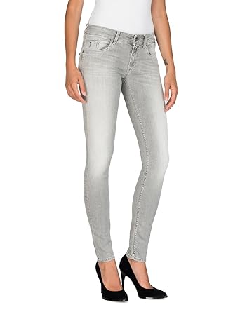 Replay Damen Skinny Jeans Luz Back Zip