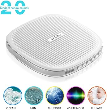 White Noise Machine Famirosa Weisses Rauschen Maschine Mit 20 Beruhigender Gerauschen 3 Timer Einstellungen Sound Machine Sleep Fur Baby Kinder Erwachsene Amazon De Drogerie Korperpflege