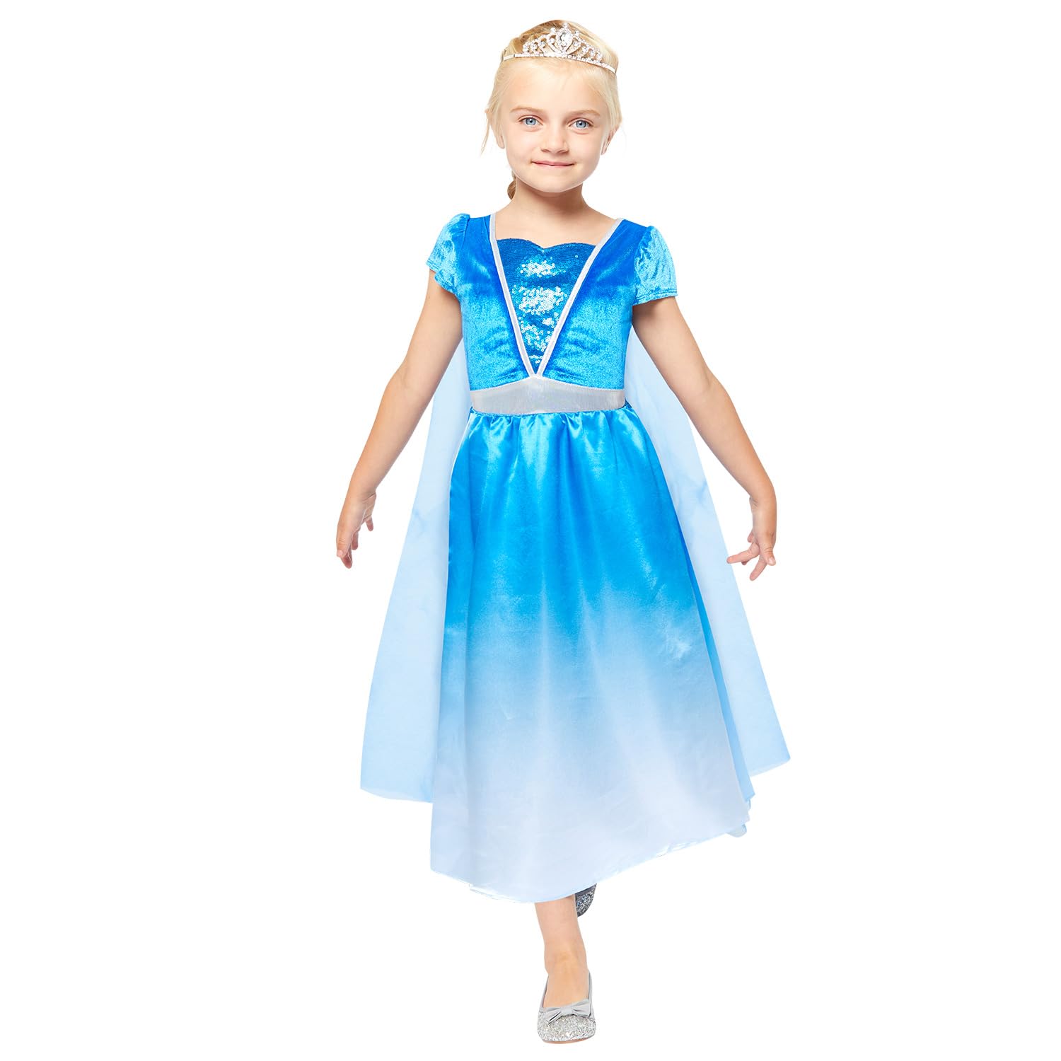 Amscan 9918362 - Girls Ice Princess Book Day Fancy Dress Costume Age: 10-12 Yrs