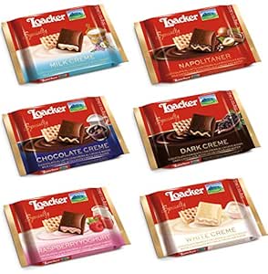 Amazon.com : Loacker Specialty Crispy Wafer-filling ...