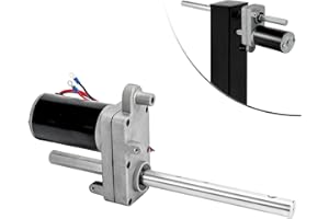 ONYUOKU 500370 RV Single Speed Drive Motor Compatible with Bulldog Electric Single-Speed Jacks, Replace for Bulldog Powered Drive Kit BD1046130-00, 1824200100, 1824210100, 1046131, 1046130