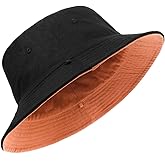 XXL Oversize Bucket Hat Reversible, XL L M S Fisherman Sun Cap With Chin Strap, Travel Beach Outdoor Hat For Men Women