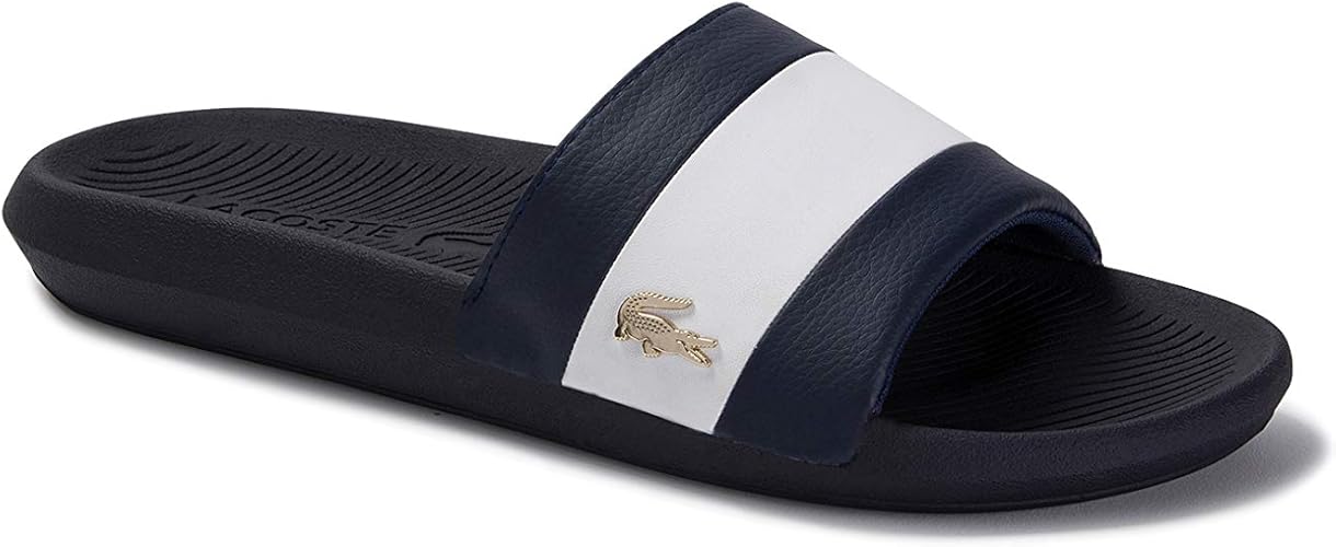 mens navy sliders