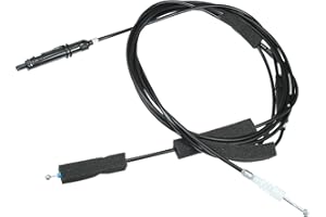 ACROPIX 74880SNAA01 Trunk Lid Fuel Door Release Cable Replace for Honda Civic 2006-2011 Black Car Parts