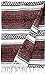 Authentic Mexican Blanket (Burgundy)