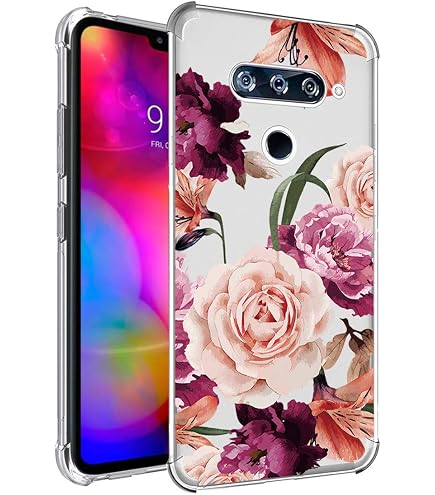 LG V40 ThinQ Cover Mirror Clear View - Custodia A Specchio Con Flip E Cavalletto, Rosa Oro
