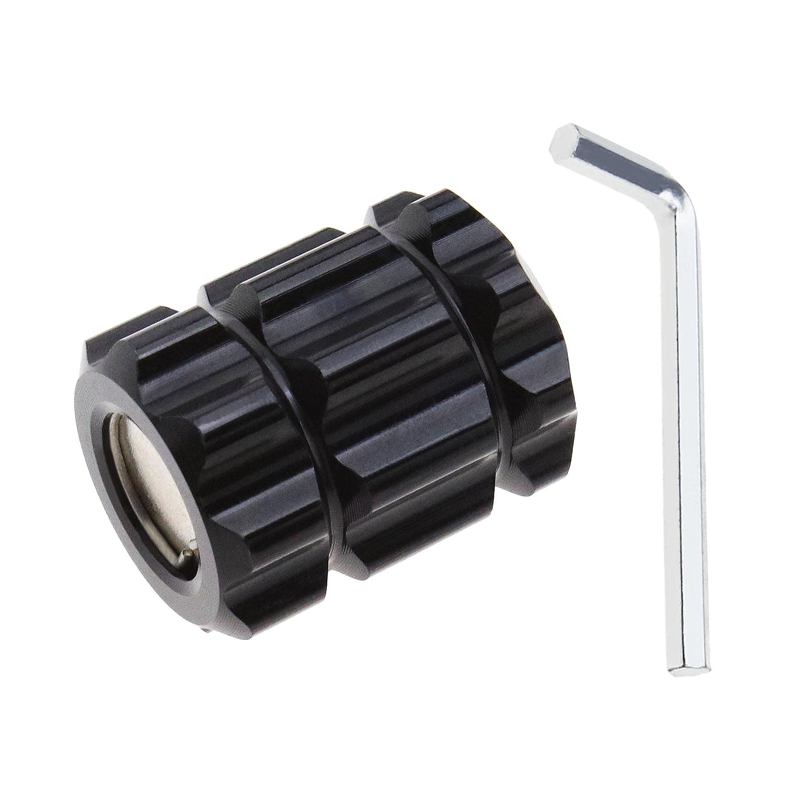 OTOTEC Road MTB Bike Bicycle Aluminum Alloy Crank Extractor Puller Disassembly Repair Removal Crank Adjusting Cap Tool with 6mm Allen Wrench Compatible with Shimano HollowTech XT XTR R