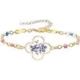 AINILOVE Miscarriage Gifts for Mothers, Loss Forget Me Not Miscarriage Bracelet Pregnancy Bereavement Stillbirth Gifts for Mom Wife