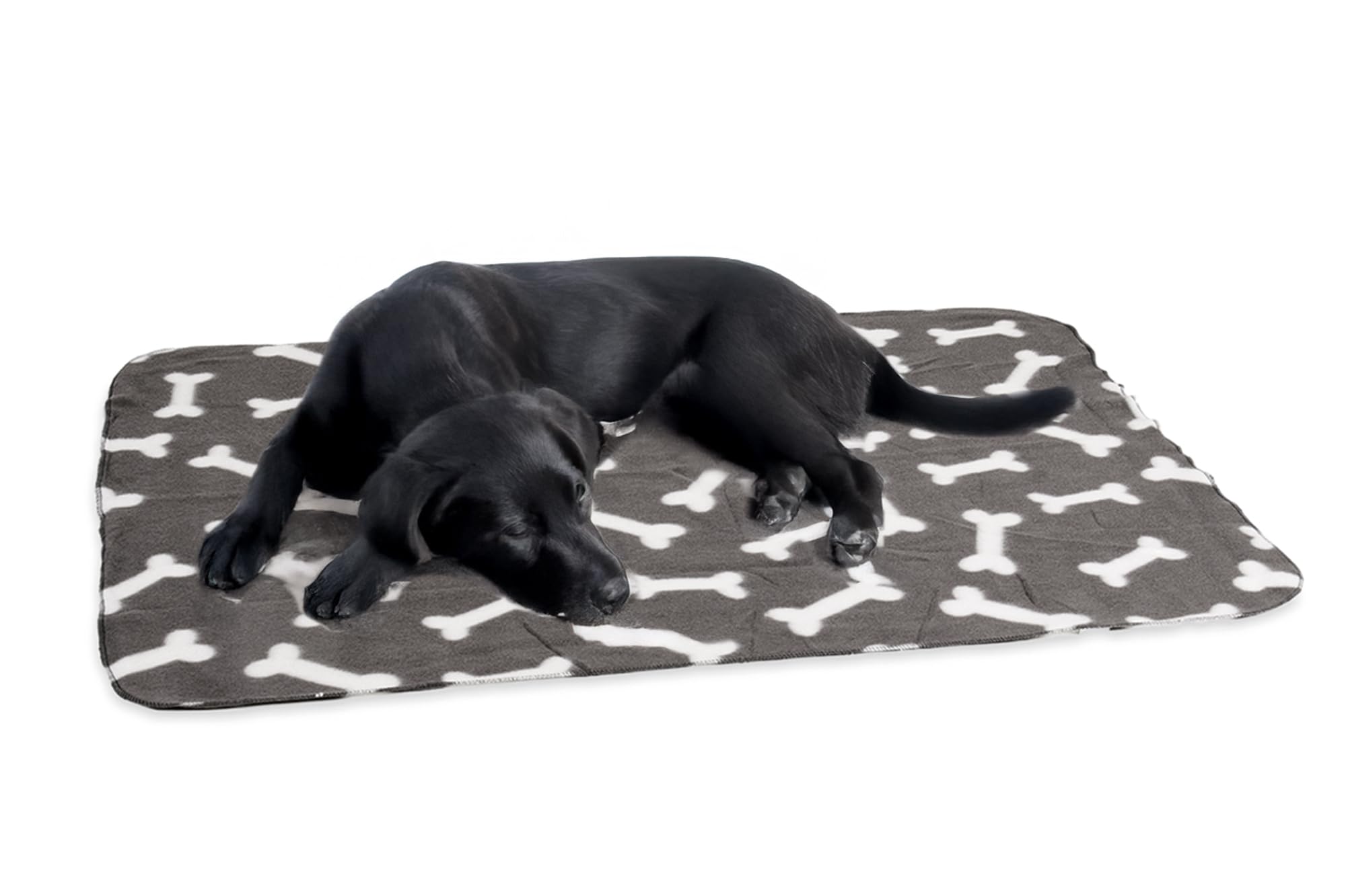 FLAMINGO Karlie Fleece Blanket for Dogs Grey 100 x 70 cm