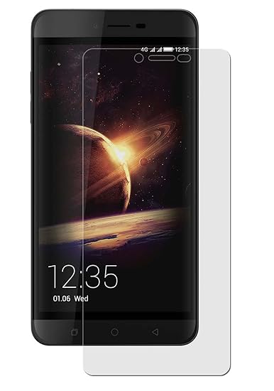 Coolpad Torino - 1x Anti-Shock Displayschutzfolie - seidenmatte-Antifingerprint Schutz Folie - entspiegelte Oberfläche - Anti