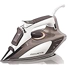 Rowenta DW5080 Focus 1700-Watt Micro Steam Iron Stainless Steel Soleplate with Auto-Off, 400-Hole, Brown