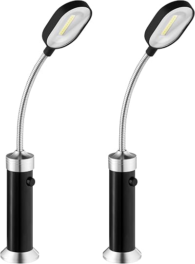 Navaris BBQ Grill Lights Set 2 Super Bright COB LED Battery Magnetic Base