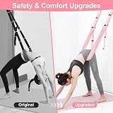 flintronic Yoga Stretching Strap Pink Aerial Rope Back Bend Trainer view 5