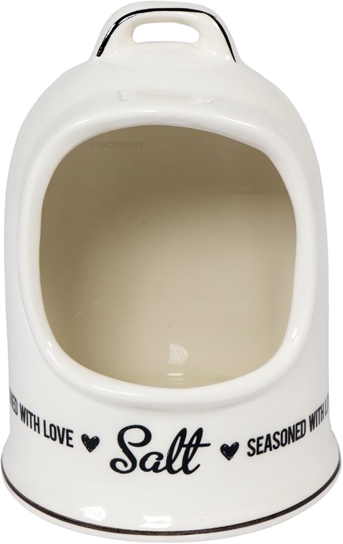 Ceramic Salt Pig Kitchen Salt Storage Jar Amazon.co.uk Kitchen & Home