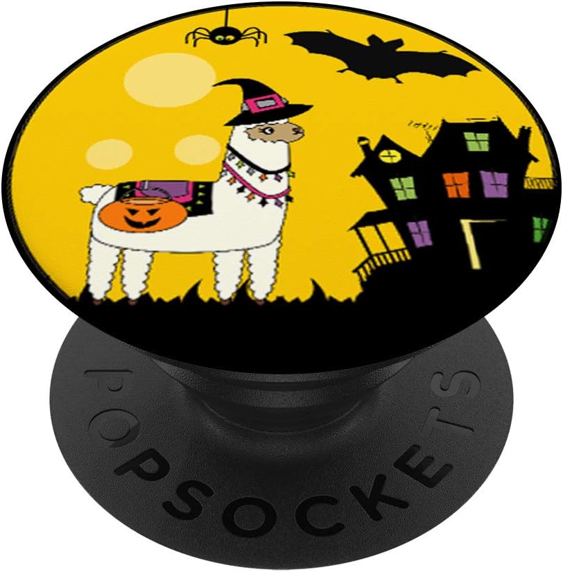 Download Amazon.com: Llama Halloween Costume Witch Spooky Full Moon ...