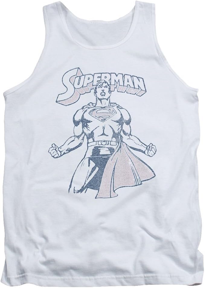 Superman Get Some Adult Tank Top T-Shirt at Amazon Menâs Clothing store