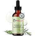 Mielle Organics Rosemary & Mint Hair Oil - Strengthening Biotin Oil Infused Frizzy & Damaged Hair Care - Split Ends & Dry Sca