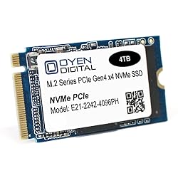 Oyen Digital 4TB M.2 2242 NVMe PCIe 3D TLC SSD