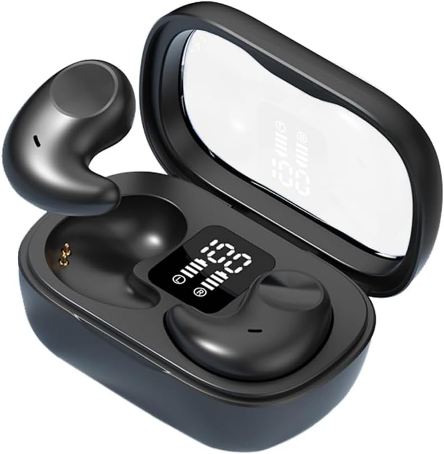 Photo 1 of *****SIMILAR*****
duanduan Wireless Earbuds with IPX5 Waterproof Lightweight 50H Playtime in-Ear LED Battery Display,Comfortable Fit Earbud with Charging Case Black,Compatible with All cellphones