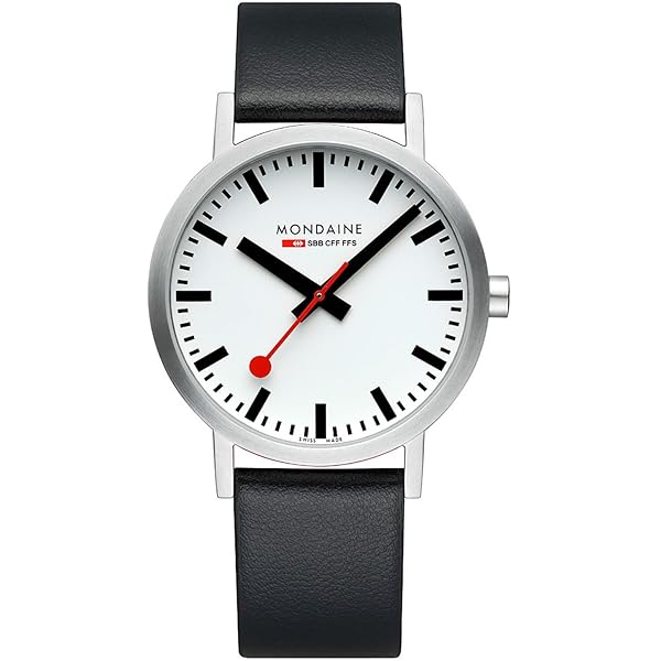 Amazon.com: Mondaine A995.Clock.16SBB SBB Metal Wall Clock : Home