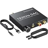 PROZOR 192KHz Digital to Analog Audio Converter